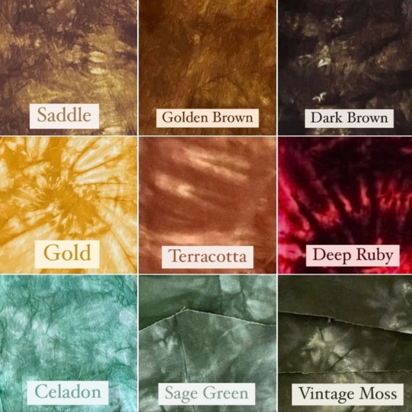 REGULAR LENGTH Tie Dye High Waisted Fringe Bell Bottoms - Festival Tie Dyed Pant - Picture 12 of 16